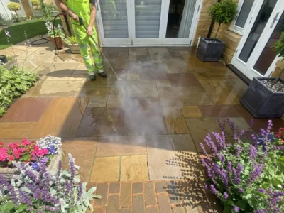 Patio cleaning specialist in Evesham