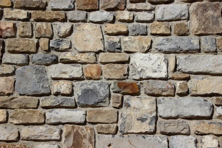 Stow-on-the-Wold stone wall cleaning